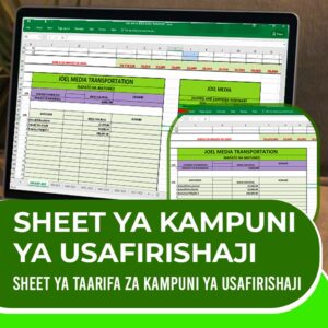 Sheet ya Kampuni ya Usafirishaji
